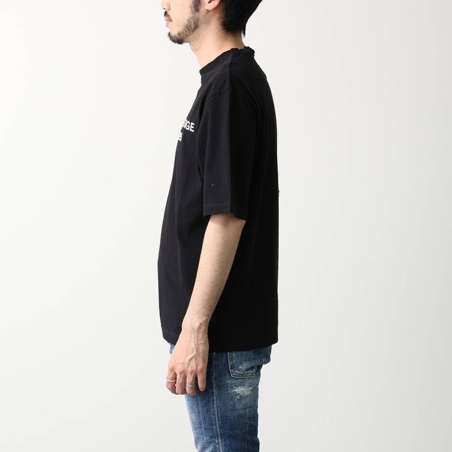 ディースクエアード 22SSＴシャツ カットソー 半袖 XXS ブラック 黒 一点のみ＜DSQUARED2/ディースクエアード＞Tシャツ/ブラック/XS (D
