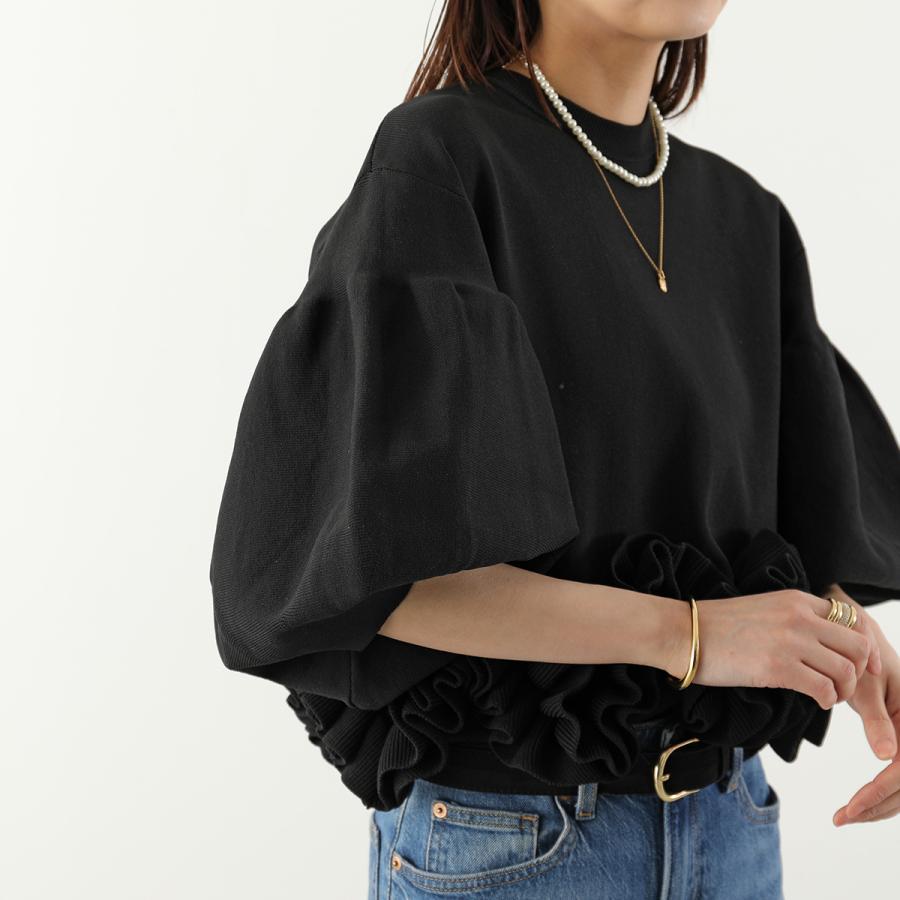 アナナ anana ボリュームスリーブ BIG リボン ブラウス ブラック 黒F other - アナナ anana ボリュームスリーブ BIG リボン ブラウス