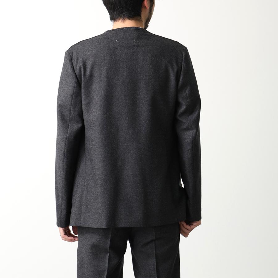 MAISON MARGIELA メゾンマルジェラ ウールジャケット S50BN0553 S47782 メンズ ノーカラー セットアップ可能 860M S50BN0553S47782860Mの画像