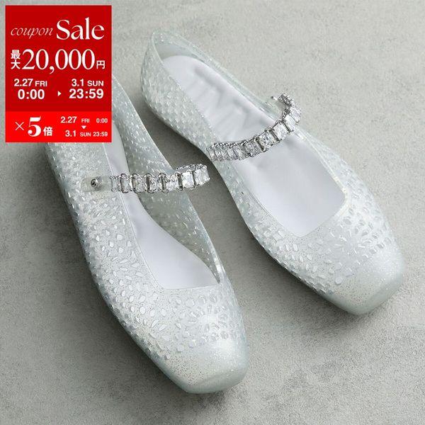 JIMMY CHOO（ジミーチュウ） バレエシューズ THEJELLY NTX ザ ジェリー