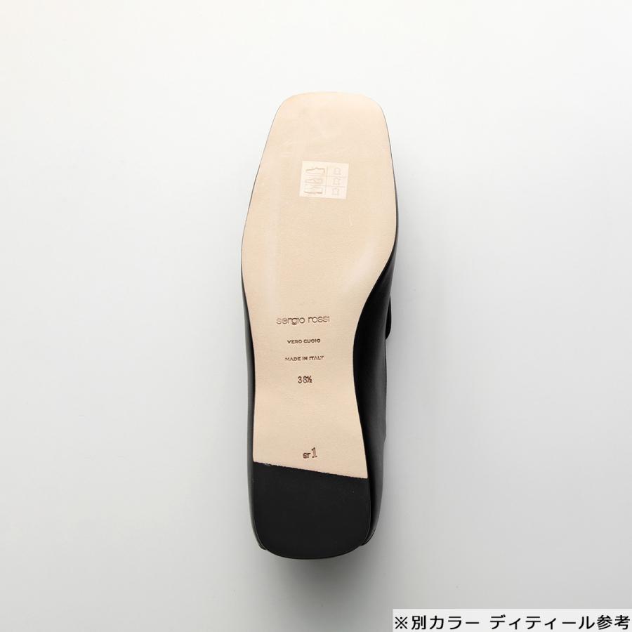 【美品】セルジオロッシ　ロゴプレート　2way ムートン　バブーシュ Sergio rossi（セルジオロッシ） 【カラー限定特価】Sergio Rossi