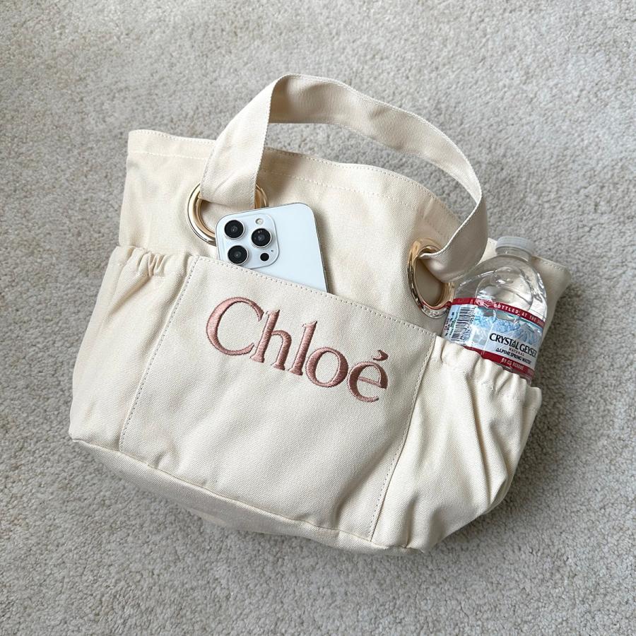 ✴︎新品✴︎Chloé Kids✴︎キャンバス製ショルダーバッグ Chloe（クロエ） Chloe Kids キッズ ショルダーバッグ C20872