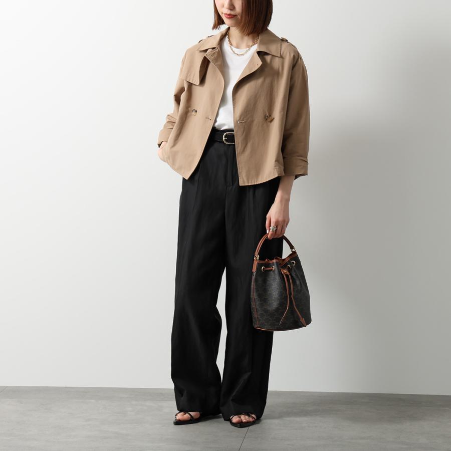 CELINE セリーヌ トリオンフ クララ 2WAY レザー ハンドバッグ ショルダーバッグ ブラウン レディース 116882FQM.04LU CELINE（セリーヌ） トリオンフ クララ 2WAY レザー ハンドバッグ