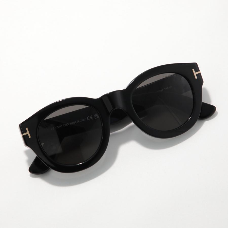 TOM FORD トムフォード サングラス Lucinda TF1212 FT1212 レディース ボストン型 セルフレーム フルリム ロゴ アイウェア カラー2色の画像
