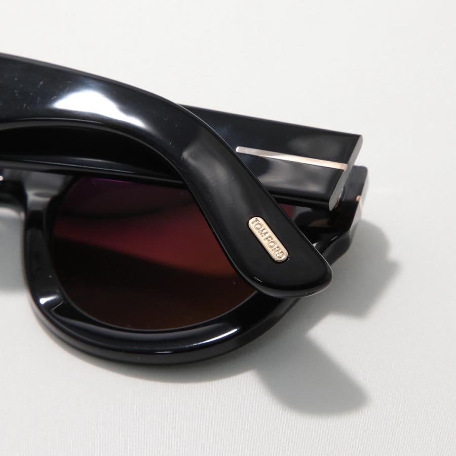 TOM FORD トムフォード サングラス Lucinda TF1212 FT1212 レディース ボストン型 セルフレーム フルリム ロゴ アイウェア カラー2色の画像