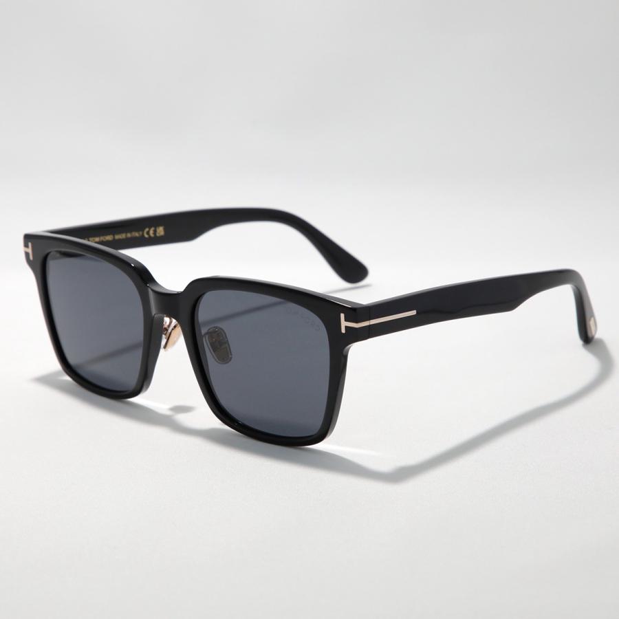 TOM FORD トムフォード サングラス TF1238-K FT1238-K メンズ ウェリントン型 セルフレーム フルリム クリングスタイプ アジアンフィット 01Aの画像