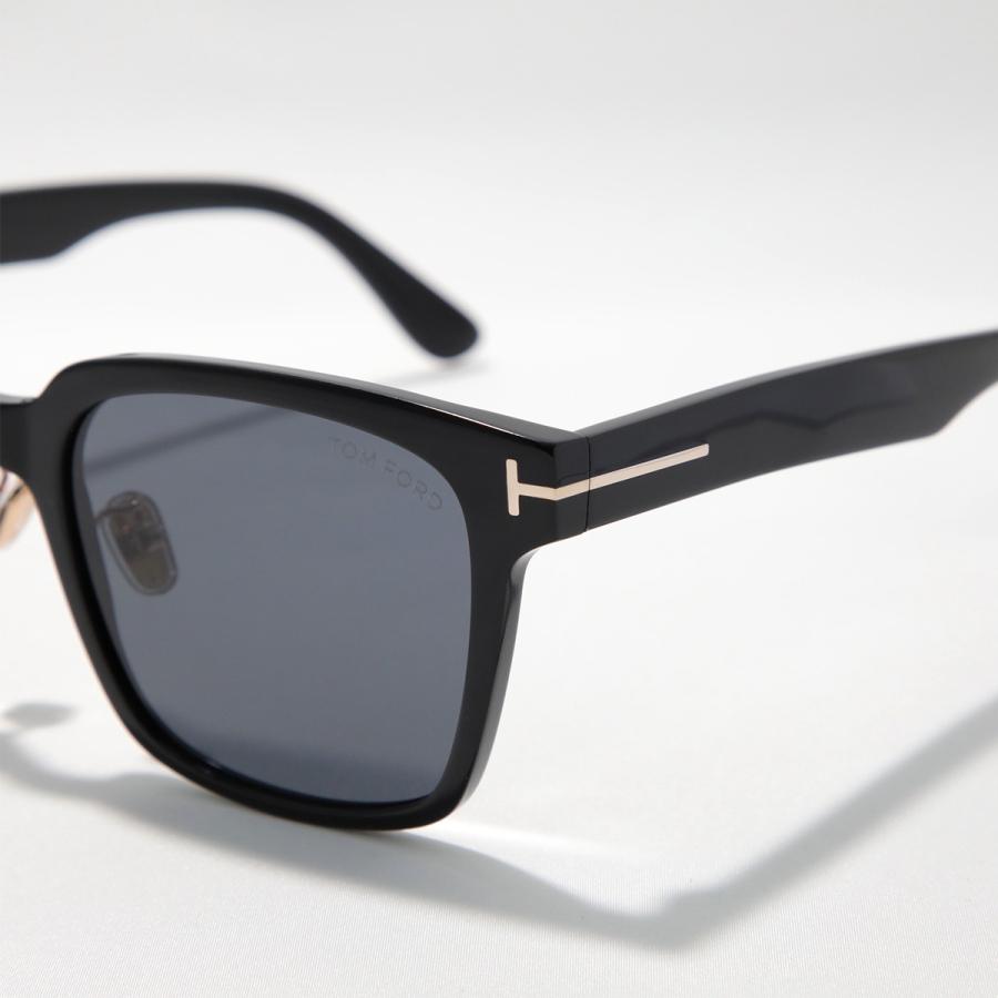 TOM FORD トムフォード サングラス TF1238-K FT1238-K メンズ ウェリントン型 セルフレーム フルリム クリングスタイプ アジアンフィット 01Aの画像