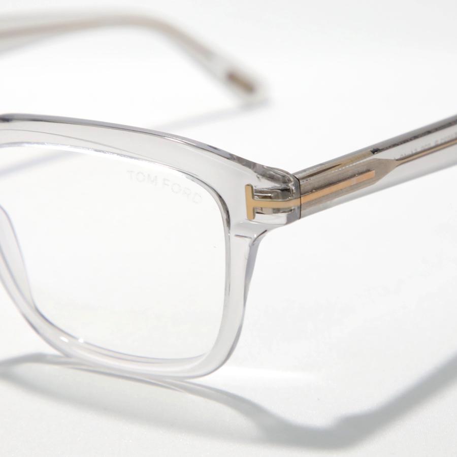 TOM FORD トムフォード メガネ TF6032-B FT6032-B メンズ レディース ウェリントン型 セルフレーム クリアフレーム ブルーライトカット アイウェア 020_12