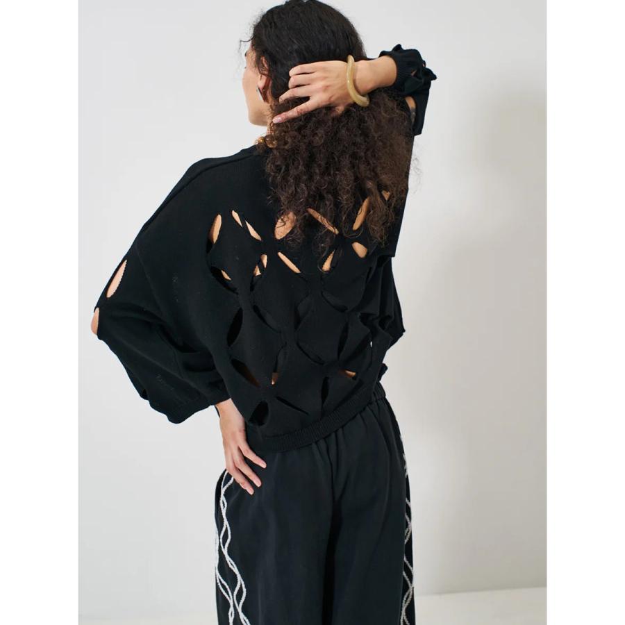 YENN イエン プルオーバー CUT OUT PATTERN PO Y261-91013 レディース