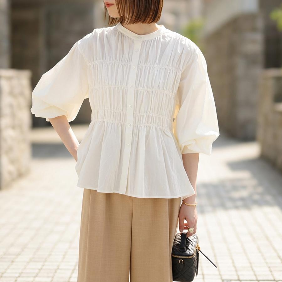 CHIGNON（シニヨン） ブラウス 1961-013KK レディース コットン