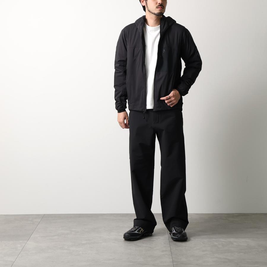 ARC'TERYX LEAF アークテリクスリーフ ナイロンジャケット Atom Hoody LT Gen2.1 アトム フーディー X000006543 メンズ 中綿 ジップアップ フード付 Blackの画像