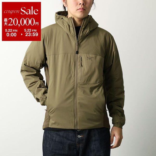 ARC'TERYX LEAF アークテリクスリーフ ナイロンジャケット Atom Hoody LT Gen2.1 アトム フーディー X000006543 メンズ 中綿 フード付 Crocodileの画像