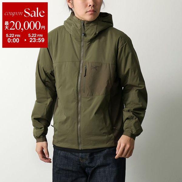 ARC'TERYX LEAF アークテリクスリーフ ナイロンジャケット Atom Hoody LT Gen2.1 アトム フーディー X000006543 メンズ 中綿 ジップアップ Ranger-Greenの画像