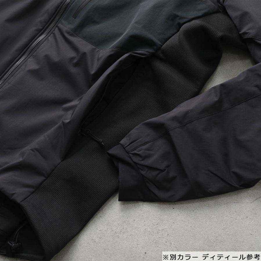 ARC'TERYX LEAF アークテリクスリーフ ナイロンジャケット Atom Jacket LT Gen2.1 アトム X000006850 メンズ 中綿 ジップアップ 軽量 ロゴ 長袖 Crocodileの画像