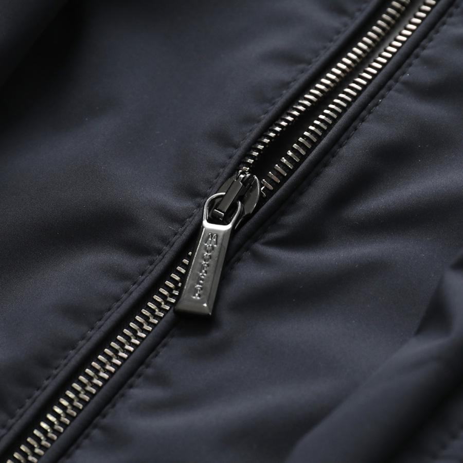 MOORER ムーレー ジャケット FERRI-STP フェッリ メンズ フィールドジャケット フード付き ジップアップ フーディ 軽量 防水 BLUの画像