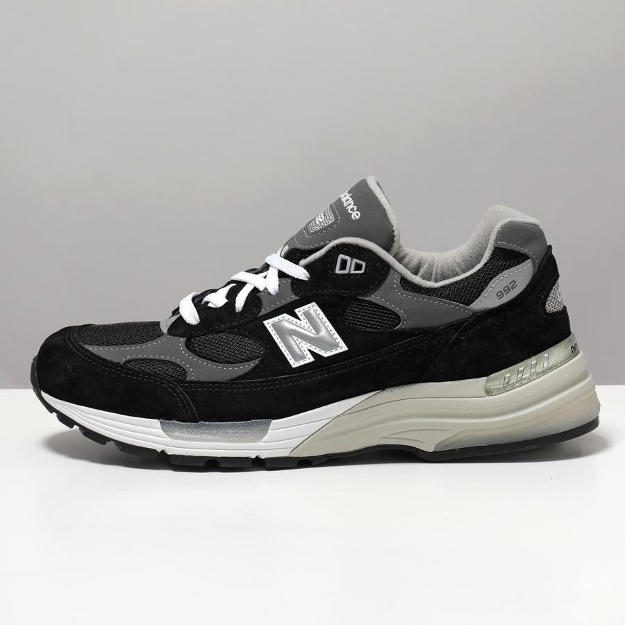 CHROME ブラック ミッドカットシューズ　US8 26.0 New Balance（ニューバランス） スニーカー U992BK メンズ ローカット