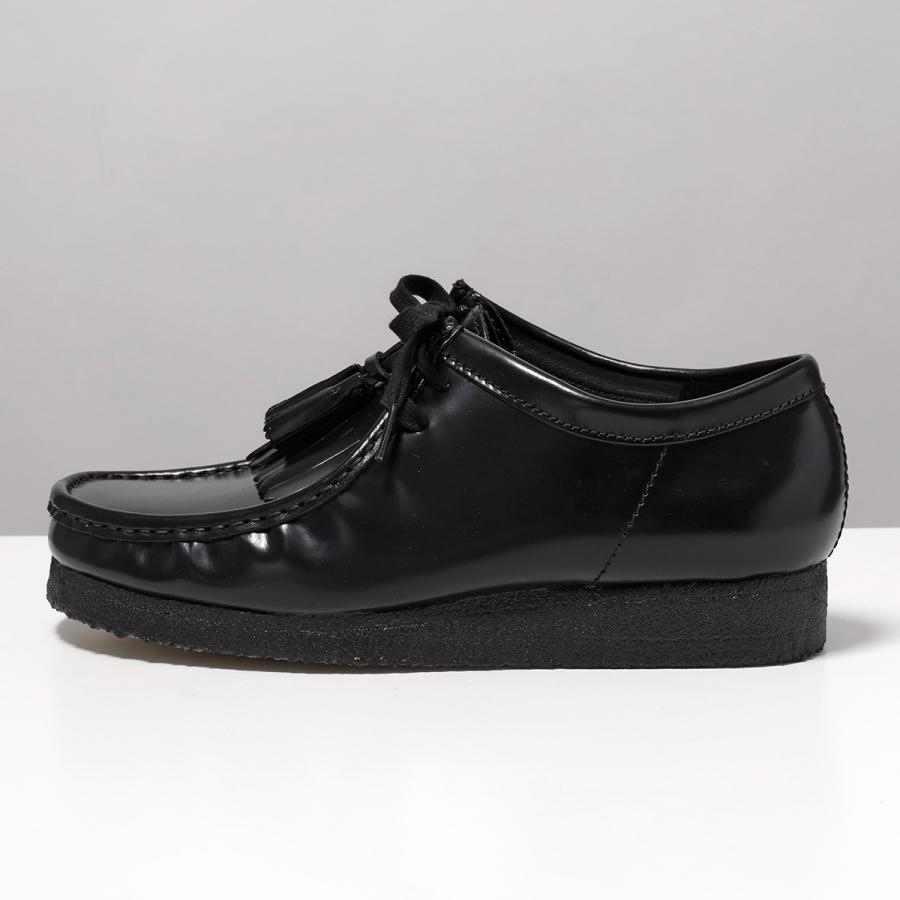 クラークス wallabees スムースレザー ワラビー レザー シューズ Wallabee / メンズ ワラビー（ブラックレザー） -Clarks (クラークス
