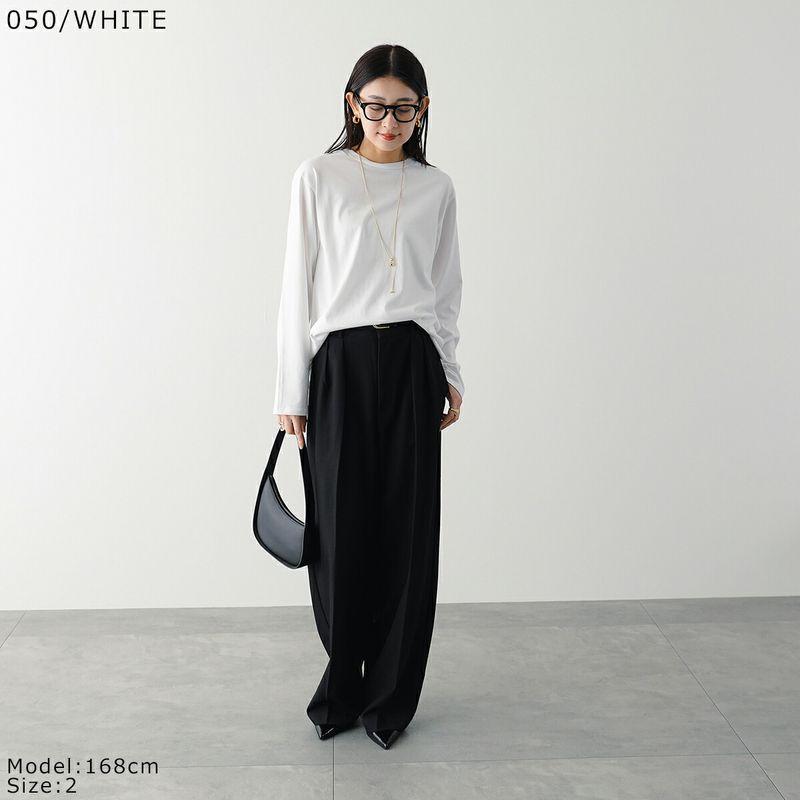 LIFiLL リフィル Tシャツ COTTONY SIDE SLIT LONGSLEEVE TEE LF044-01