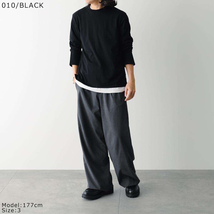LIFiLL リフィル Tシャツ COTTONY SIDE SLIT LONGSLEEVE TEE LF044-01