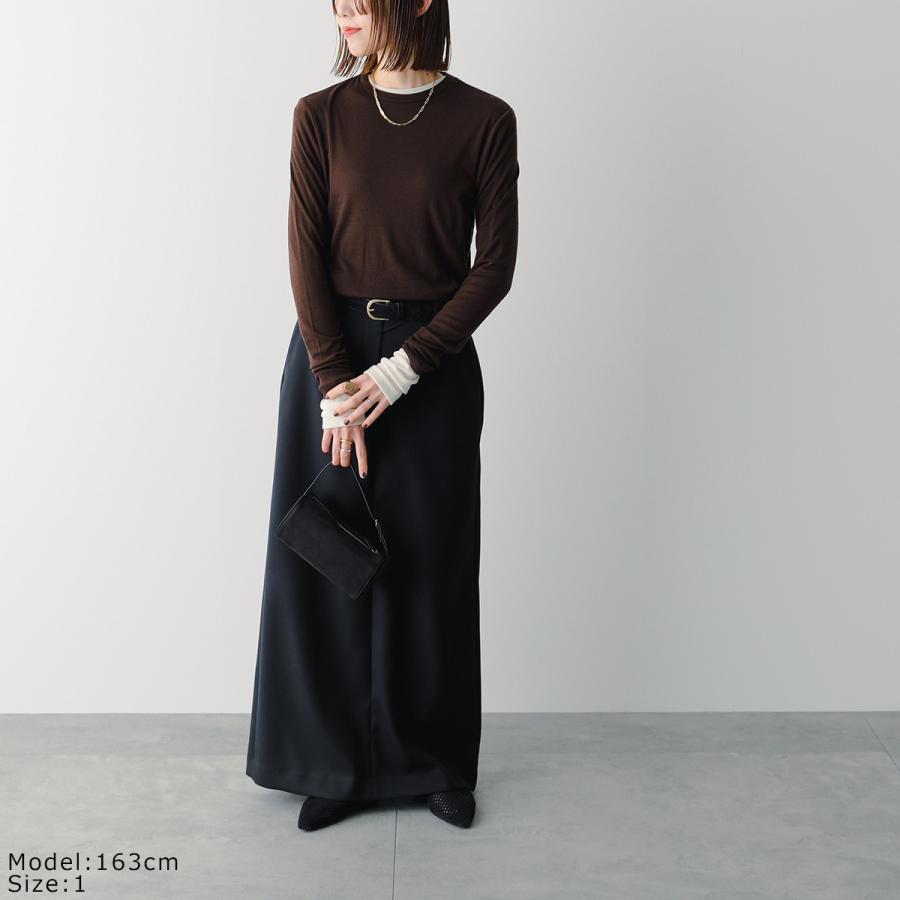 LIFiLL リフィル Tシャツ WOOLISH STRETCH LONGSLEEVE TEE LF065-07