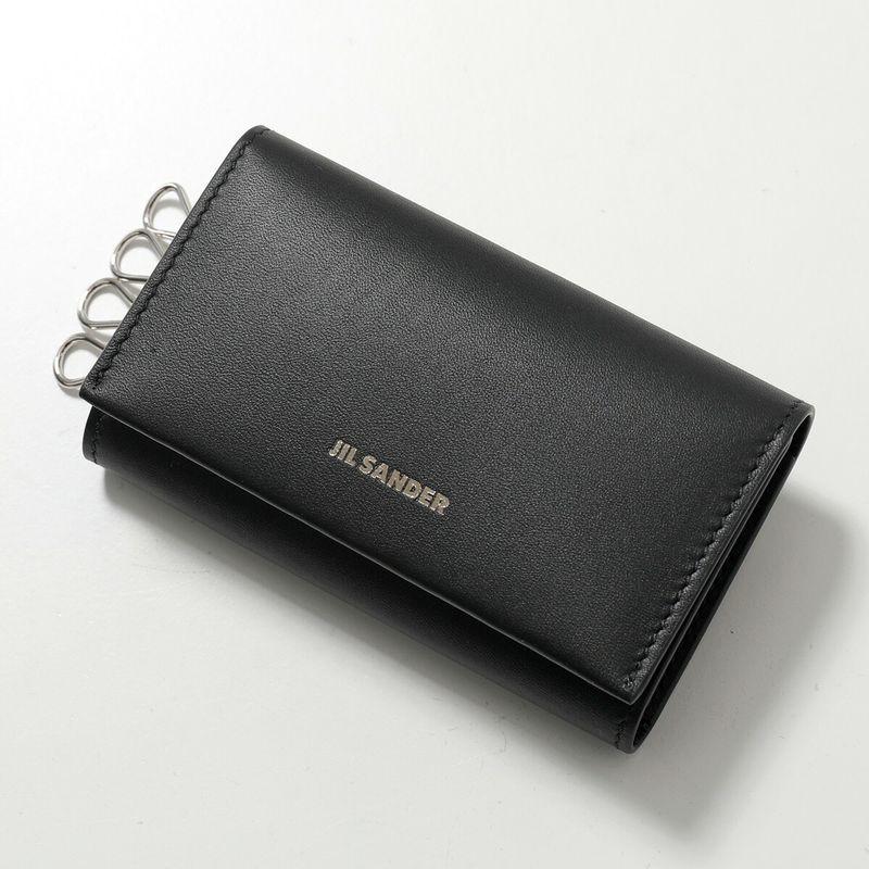 JIL SANDER ブラックレザーケース JIL SANDER（ジルサンダー） キーケース J28VL0003 P5713 メンズ