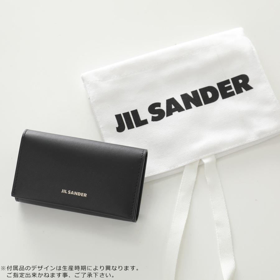 JIL SANDER ブラックレザーケース JIL SANDER（ジルサンダー） キーケース J28VL0003 P5713 メンズ