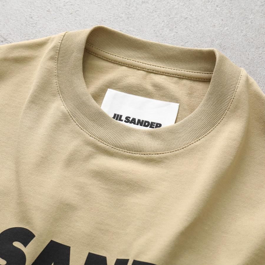 JILSANDER ジルサンダー今期Tシャツ　ベージュ　S Jil Sander Beige Logo T-Shirt | Liberty