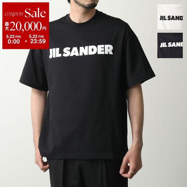JIL SANDER ジルサンダー Tシャツ J22GC0221 J20347 メンズ 半袖 カットソー ロゴT クルーネック コットン カラー2色 J22GC0221J20349001の画像
