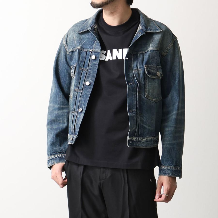 JIL SANDER ジルサンダー 21AW ロゴ刺繍 ショートスリーブニットトップス グリーン 36 JPPU752507 JIL SANDER（ジルサンダー） Tシャツ J22GC0221 J20347 メンズ 半袖
