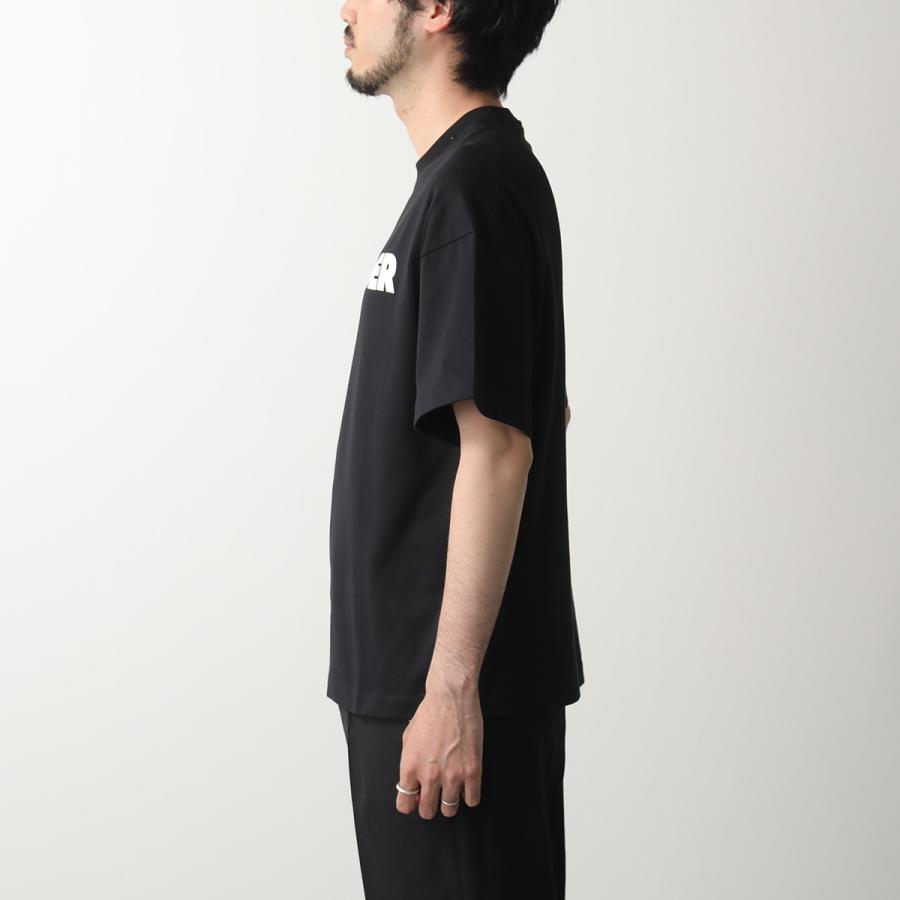 JIL SANDER ジルサンダー Tシャツ J22GC0221 J20347 メンズ 半袖 カットソー ロゴT クルーネック コットン カラー2色 J22GC0221J20349001の画像