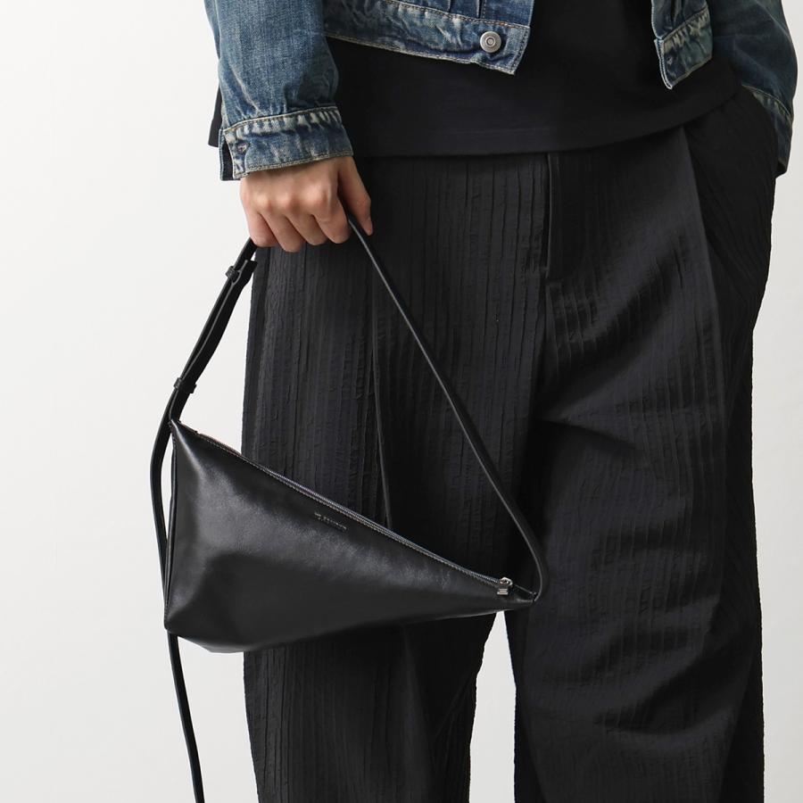 ジルサンダー タングル ボディ バッグ ショルダー 黒 421K▲ アウトレット】JIL SANDER ジルサンダー ショルダーバッグ/クロス