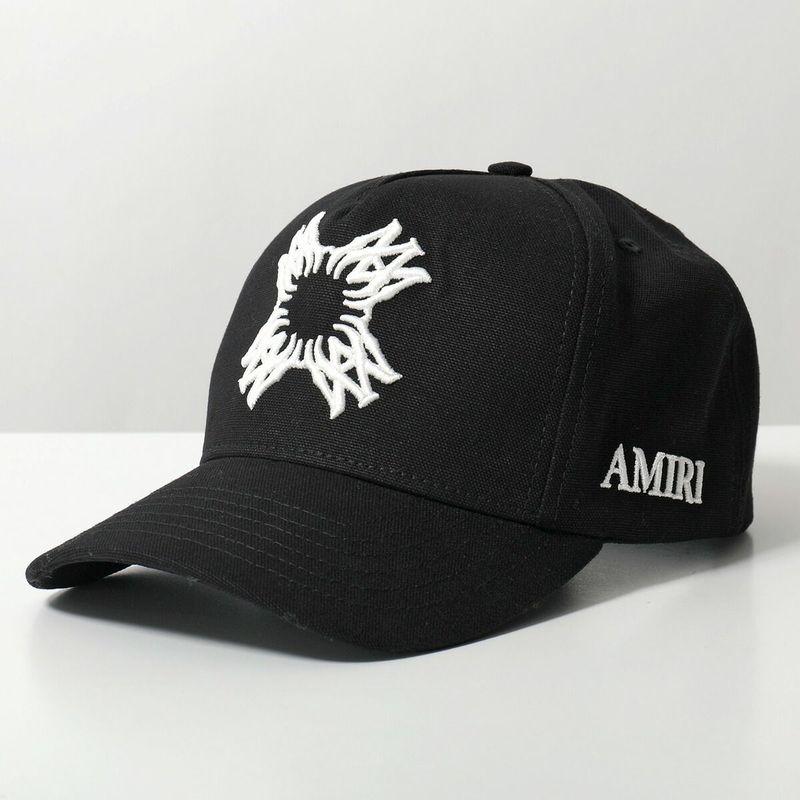 AMIRI（アミリ） ベースボールキャップ MA QUAD CANVAS HAT クワッド