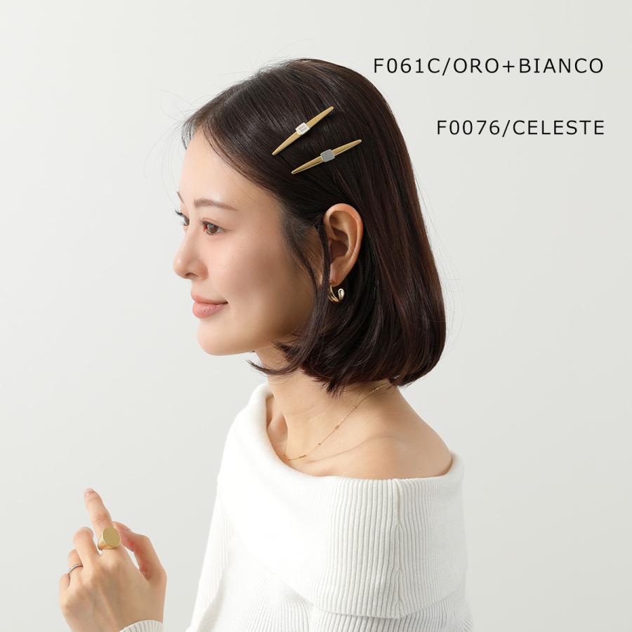 miu miu（ミュウミュウ） ヘアピン 5IF277 2F6T レディース ロゴ
