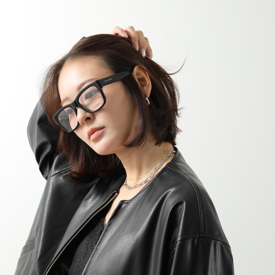 SAINT LAURENT サンローラン メガネ SL 677 メンズ ウェリントン型