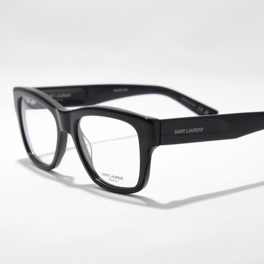 SAINT LAURENT サンローラン メガネ SL 677 メンズ ウェリントン型