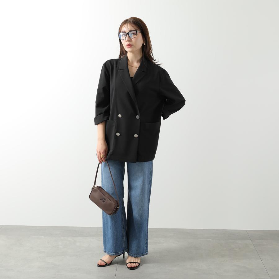 SAINT LAURENT サンローラン メガネ SL M48O_A/F レディース ウェリントン型 セルフレーム コンビネーション アジアンフィット メタルロゴ アイウェアの画像