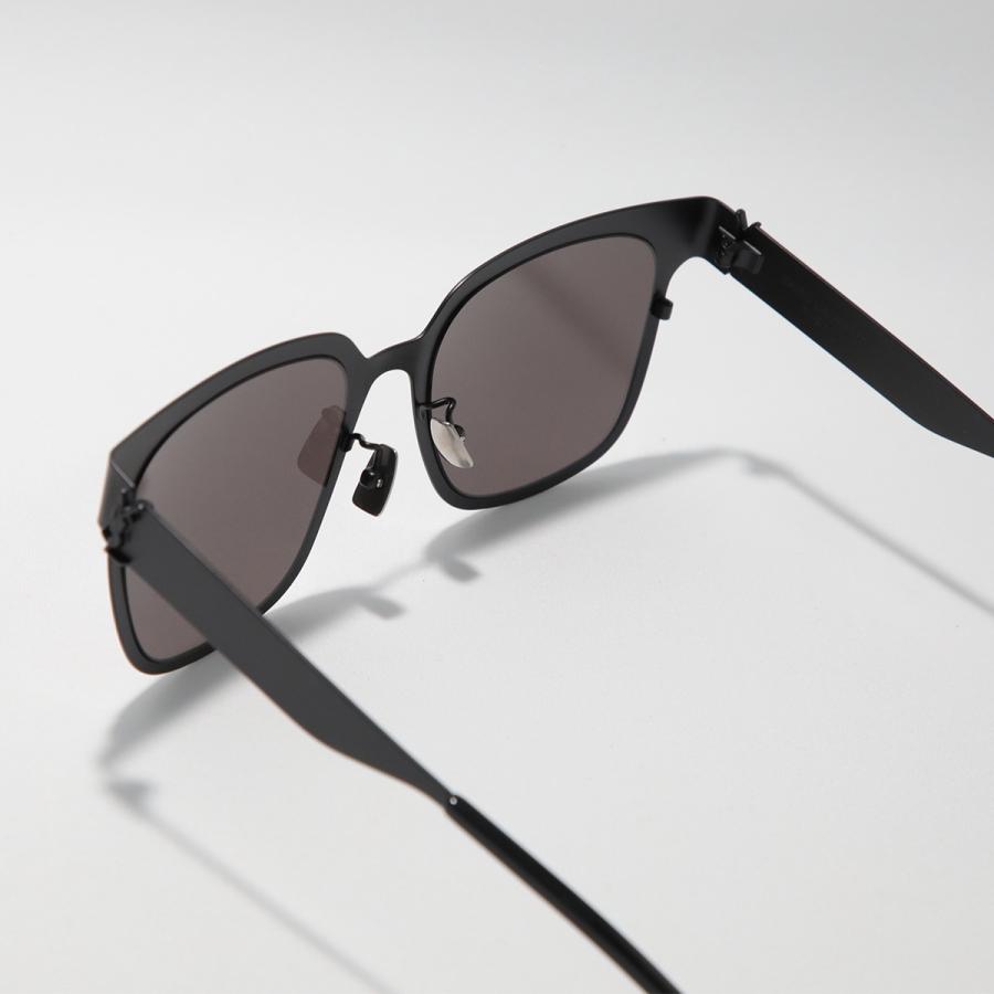 SAINT LAURENT サンローラン サングラス SL M41 メンズ レディース ウェリントン型 メタルフレーム フルリム クリングスタイプ ロゴ アイウェア 003の画像