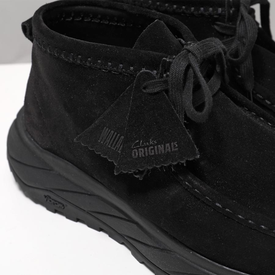 【美品】Clarks Wallabee Eden UK8 ローファー モカシン Clarks（クラークス） CLARKS(クラークス)ワラビー エデン ハイカット