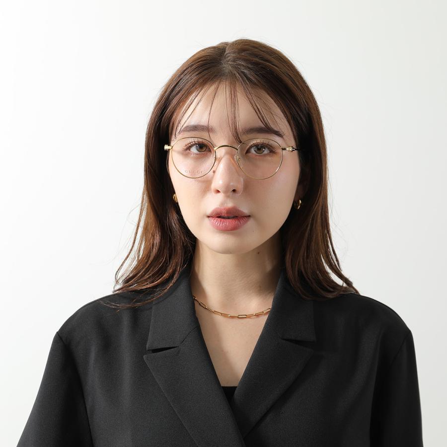 GUCCI（グッチ） メガネ GG1222O レディース メンズ ボストン型 メタル