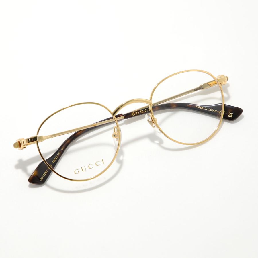 GUCCI（グッチ） メガネ GG1222O レディース メンズ ボストン型 メタル