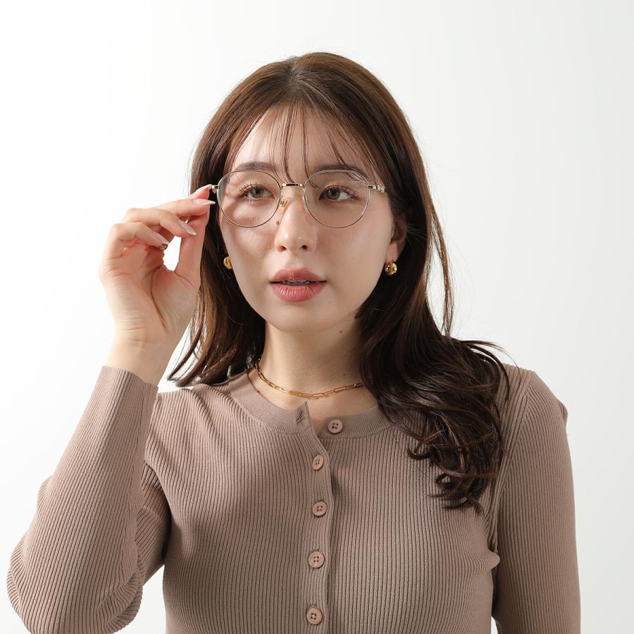 GUCCI（グッチ） メガネ GG1336O レディース ボストン型 メタル