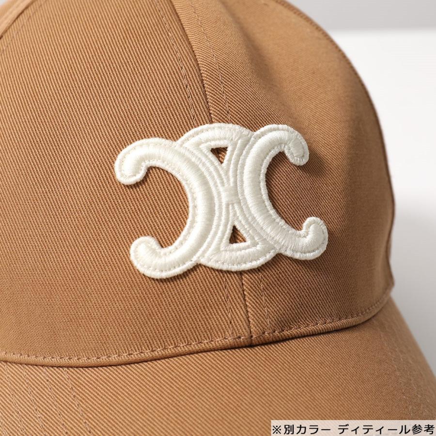 CELINE￤トリオンフ ベースボールキャップ / 国内完売ベージュ（M） CELINE（セリーヌ） ベースボールキャップ 2AUT6234X.19AF メンズ