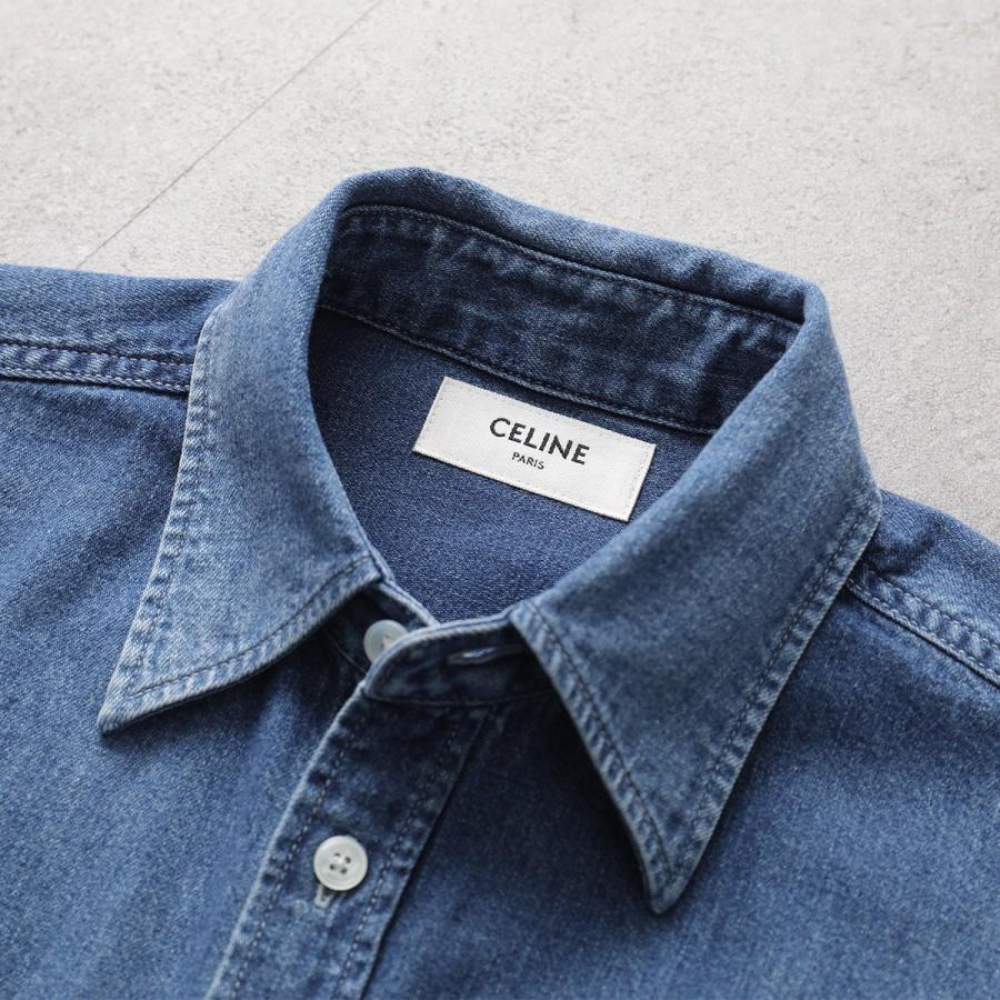 CELINE（セリーヌ） デニムシャツ RC0BC2N67.GDP1 レディース