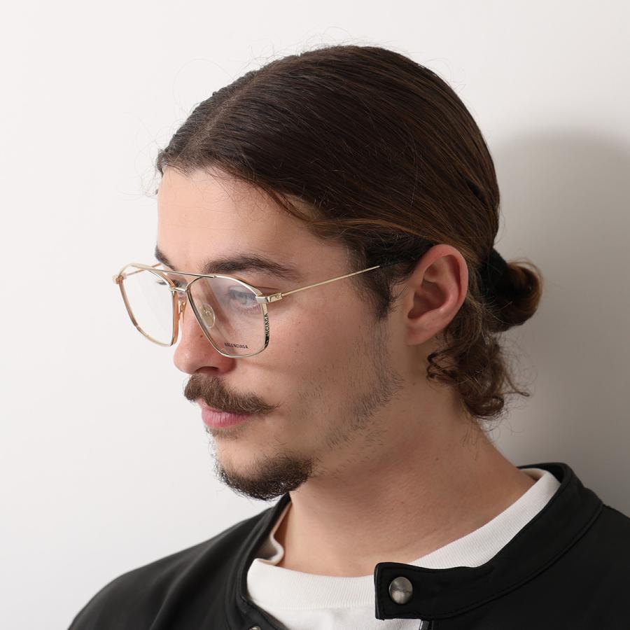 BALENCIAGA（バレンシアガ） メガネ BB0199O レディース ポリゴン型