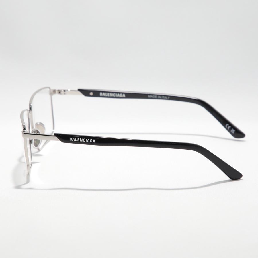 BALENCIAGA（バレンシアガ） メガネ BB0247O メンズ スクエア型 メタル