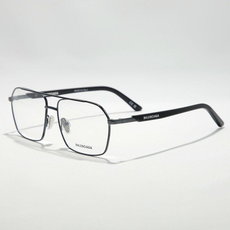 BALENCIAGA（バレンシアガ） メガネ BB0248O メンズ スクエア型 メタル