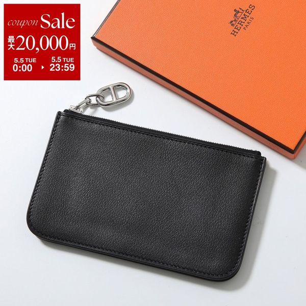 【極美品】HERMES ケース　シェーブル　黒　小銭入れ 駅南やまご質店オンラインショップ / エルメス ベアン ミニ コイン