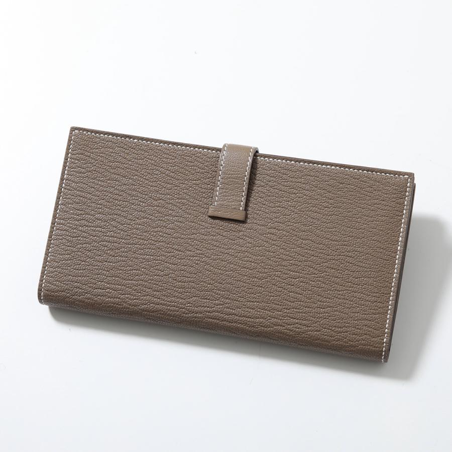 【HERMES】エルメス　シェーブル　ベアンスフレ　長財布　 HERMES（エルメス） 二つ折り長財布 ベアン スフレ Bearn Souffle