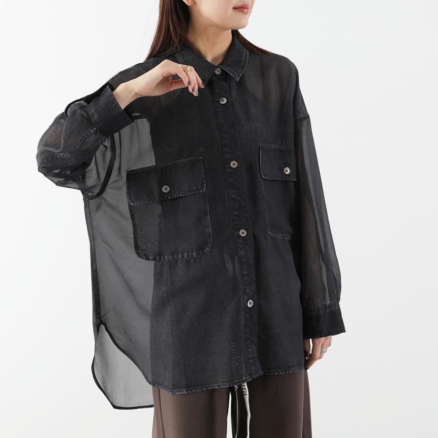 cyan tokyo ブラック 長袖シャツ Fサイズ　新品 CYAN TOKYO（シアントーキョー） シアン トーキョー 長袖 シャツ