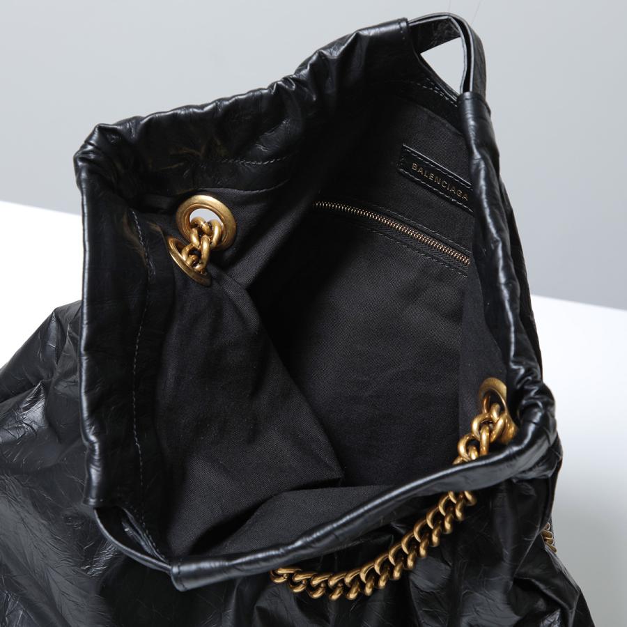 バレンシアガ BALENCIAGA クラッシュ レザー ショルダーバッグ【中古】 BALENCIAGA（バレンシアガ） ハンドバッグ CRUSH クラッシュ 716351